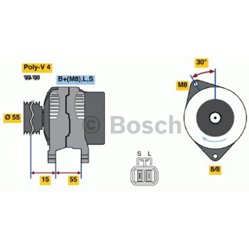 Alternátor Hyundai Accent III 37300-23600