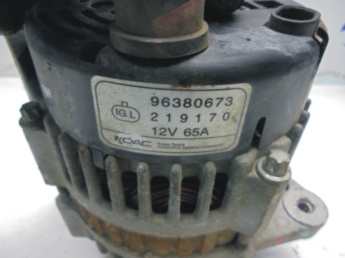 Alternátor Chevrolet Matiz 96314258