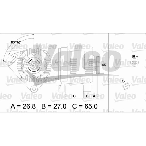 Alternátor Renault Thalia SG9B035