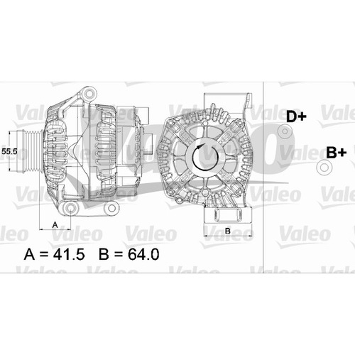 Alternátor Fiat Grande Punto 1.3 JTD TG9S021