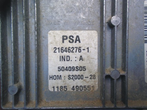 Riadiaca jednotka motora Peugeot 307 1.4 9641816280
