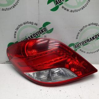 Zadné svetlo Peugeot 207 HB facelift ľavé