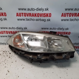 Predné svetlo Renault Megane II pravé