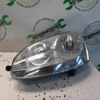 Predné svetlo Volkswagen Golf V HB lavé