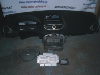 Kompletná sada airbagov Renault Clio III