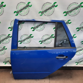 Ľavé zadné dvere Škoda Fabia combi