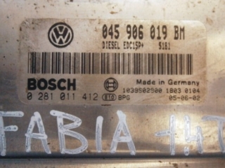 Riadiaca jednotka motora Skoda Fabia 1.4 TDI