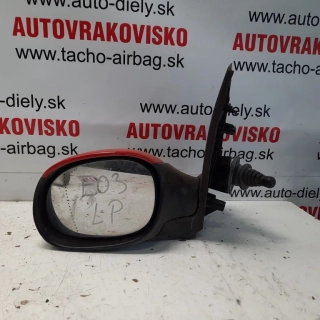 Spätné zrkadlo Peugeot 206 manual lavé