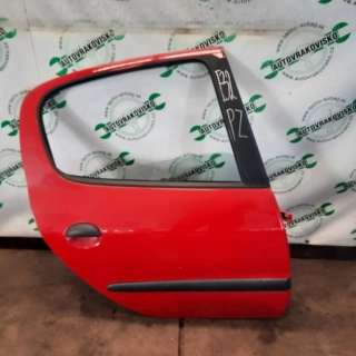 Pravé zadné dvere Peugeot 206