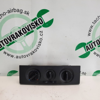 Ovládač kúrenia Škoda Fabia I 6Y0820045A