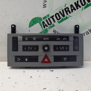 Ovládač kúrenia Peugeot 407 96573322