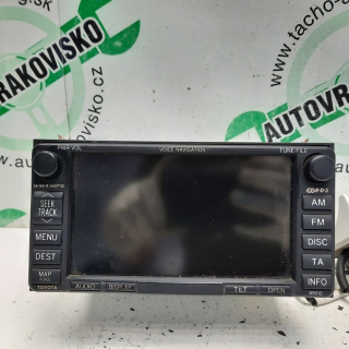 Autorádio navigácia Toyota Corolla Verso 08662-00910 0866200910 612497
