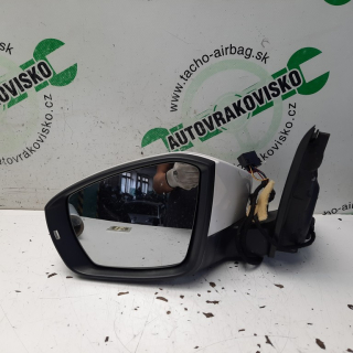 Spätné zrkadlo ľavé vyhrievané Škoda Octavia III