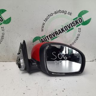 Spätné zrkadlo pravé Škoda Fabia II