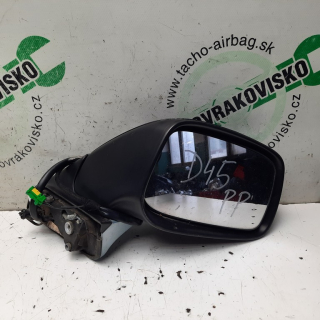 Spätné zrkadlo pravé Peugeot 807 elektricky sklopné