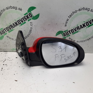 Spätné zrkadlo pravé Hyundai i30 elektricky sklopné