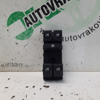 Vypínač okna vodič Škoda Octavia II 1Z0959858B