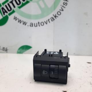 Vypínač nastavenia výšky svetiel Škoda Fabia III 5E0941333A