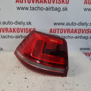 Zadné svetlo lavé vonkajšie Volkswagen Golf VII variant