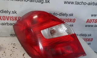 Zadné svetlo lavé Škoda Fabia II HB combi