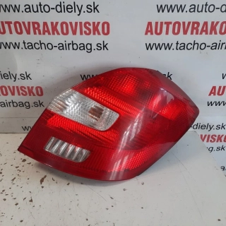 Zadné svetlo pravé škoda Fabia II HB combi